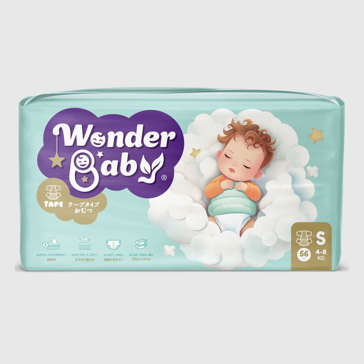 tả wonder baby size s